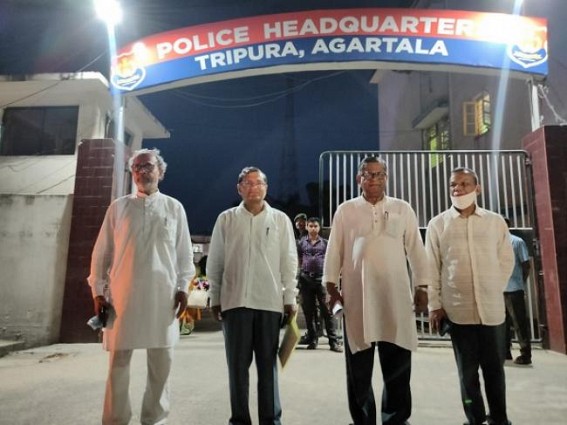 CPI-M delegation met DGP, alleged, ‘Collapsed Law & Order in Tripura’